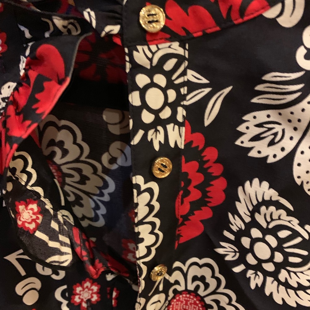 Authentic Tory Burch Sleeveless Blouse - Picture 3 of 4